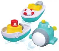 Набор для купания Bburago Junior Splash 'N Play Jr. Captain's, 3 шт. Арт.16-89009