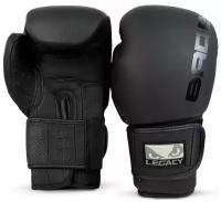 Боксерские перчатки Bad Boy Legacy Prime Boxing Gloves Black/Black 14 унций