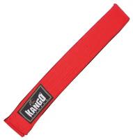 Пояс каратэ красный Kango Fitness, ширина 4,5см., длина 240см