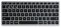 Беспроводная клавиатура Satechi Slim X1 Bluetooth Keyboard-RU. Раскладка - Русская. Цвет- Серый космос