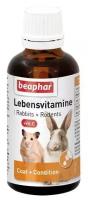 Витамины для грызунов Beaphar Lebensvitamine