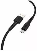 Кабель Tfn USB-microUSB, 3м, черный