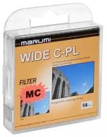 Светофильтр Marumi Wide MC PL 58 мм Circular Polarizer, круговой поляризации в тонкой оправе (WMC-CPL52)