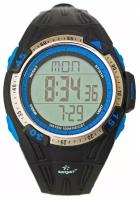 часы для подводного плавания с глубиномером Sargan Вектор 100М, цвет синий