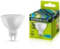 Светодиодная лампа Ergolux LED-JCDR-7W-GU5.3-4K