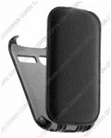 Кожаный чехол для Alcatel One Touch Pop C1 4015D Armor Case (Чёрный)