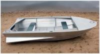 Алюминиевая лодка Мста-Н 3 м, с булями