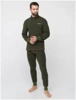 Термобелье Huntsman Thermoline ZIP цвет хаки, ткань флис (Размер: 56-58, Рост: 182-188)