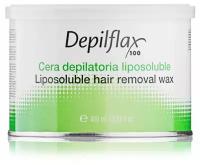 Depilflax Воск теплый в банках Розовый, кремообразный (Pink Delicate), 400 мл