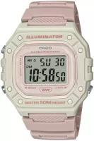 Наручные часы CASIO Collection W-218HC-8A, розовый, мультиколор