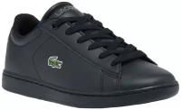 Кеды Lacoste 741SUC0003-02H для мальчика, цвет чёрный, размер 29