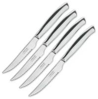Набор столовых ножей для стейка, 4 штуки, рукоять нержавеющая сталь 3784 Steak Knives