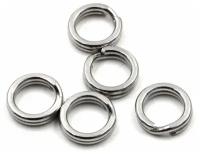 Заводное кольцо Namazu RING-A, цв. Cr, р. 9 ( d=4,8 mm), test-4,5 кг (уп.10 шт)/2000/1000/3000/