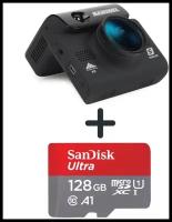 Видеорегистратор с радар-детектором Marubox M700R + SanDisk microSDXC UHS-I 128Gb (120mb/sec)