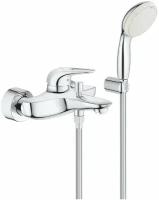 Смеситель для ванны GROHE Eurostyle с душевым гарнитуром, хром (3359230A)