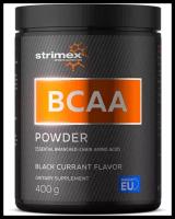 BCAA Strimex BCAA Powder черная смородина 400 гр