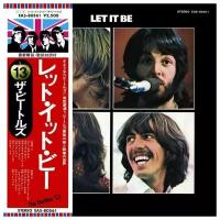 Коллекционная виниловая пластинка "The Beatles-LET IT BE" 1976 г./ Винтажная Ретро пластинка винил/1 шт/1LP/34 мин 29 сек