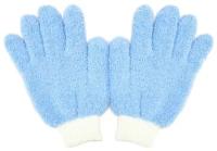 Перчатки для ухода за интерьером из мягкой микрофибры (16х23см) PURESTAR DUST INTERIOR GLOVE, синие