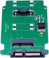 Адаптер GSMIN DP31 mSATA на SATA (Зеленый)