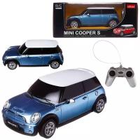 Машина на радиоуправлении Rastar 20900 1:18 Minicooper S голубая