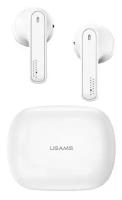 Стереогарнитура Bluetooth Usams SM Earbuds white BHUSM01