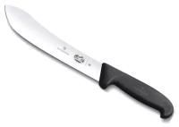 Нож кухонный Victorinox Butchers knife (5.7403.18) стальной разделочный лезв.180мм прямая заточка черный