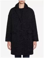 Пальто Geox женский W0415CT2663F9000, цвет чёрный, размер 44