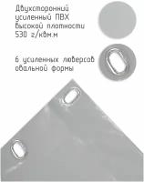 Тент для Газели Бизнес 3302 двухсторонний усиленный серый 03302-00-8508010-020