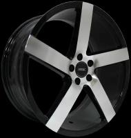 Колесный диск Vissol V-080R 8.5х19/5х120 D74.1 ET30, Black with Machined Face