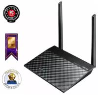 Wi-Fi роутер ASUS RT-N12, N300, черный