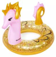 Круг для плавания Glitter Seahorse Swim Ring 115 х 104 см, 36305