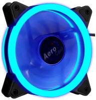 Вентилятор для корпуса AeroCool Rev, черный/синий/синяя подсветка