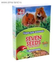 Корм для основного рациона хомяков Seven Seeds с фруктами, 500 г