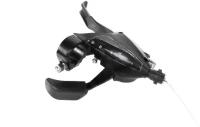 Шифтер, ручка тормоза Shimano ST-EF500, серия Acera, 3 скорости, под левую руку, трос 180 см, черный