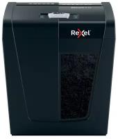 Rexel Шредер Rexel SECURE X10 EU черный (секр. P-4)/фрагменты/10лист./18лтр./скрепки/скобы