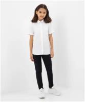 Школьная блуза Gulliver, размер 158, белый