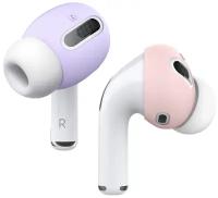 Elago для AirPods Pro накладки на наушники Ear tips Cover Pink/Lavender