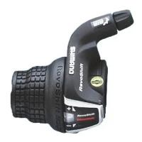 Шифтер Shimano Tourney RS35 левый 3ск трос 1800мм ASLRS35LSBTRHR