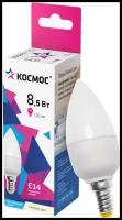 Лампа светодиодная космос LkecLED8.5wCNE1430 CN 8.5W 220V E14 3000K