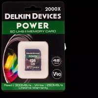 Delkin Devices Карта памяти Delkin Devices Power SDXC 128GB 2000X UHS-II Class 10 (DDSDG2000128)