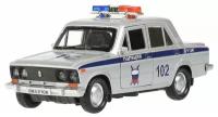 Модель машины Lada 2106 Полиция (ДПС) 1:24 17,5см свет, звук, Инерционный механизм 44419