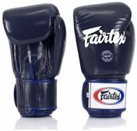 Боксерские перчатки Fairtex Boxing gloves BGV1 Blue 10 унций