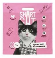 SmartCat Древесный наполнитель, пеллета 8мм, 5 кг