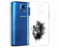 Чехол задняя-панель-накладка-бампер MyPads носорог для Samsung Galaxy S5 SM-G900H/G900F противоударный