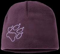 Шапка детская Jack Wolfskin Fleece Cap Kids aubergine