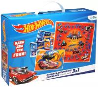 Hot wheels. Обучающий набор 3в1. ПДД