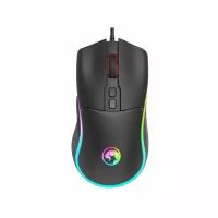 Мышь Marvo M358, игровая, проводная, 4 кнопки, оптическая, RGB, 12800 dpi, USB, 1.6м, чёрная