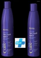 Комплект CUREX COLOR INTENSE Estel Professional (шампуньХОЛ+бальзамХОЛ), 550 мл