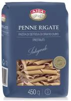 Макаронные изделия AIDA цельнозерновые Penne Rigate/Перья 450г