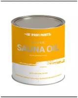 Масло PROFIPAINTS Масло для дерева износостойкое для бань и саун ProfiPaints Silver Sauna Oil, белый дуб, 2.7 л